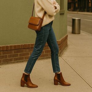 nisolo Ana chelsea boots new with small scratch Feb sale